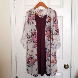 Wallflower Kimono Dress